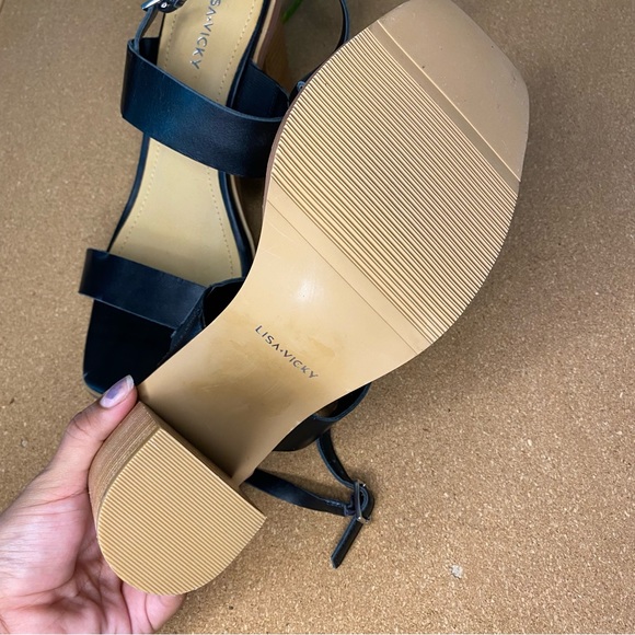 LISA VICKY Oasis Slingback Sandals Size 9.5 - Picture 15 of 16